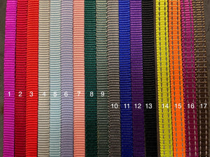 20 yrds 3/8'' (10mm) -Heavy weight Color Nylon Webbing