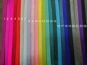 10 yrds 3/8'' (10mm) -Heavy weight Color Nylon Webbing 20+ colors