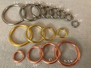 25x Wire Formed Welded O ring