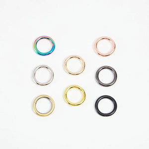 25 Wire Formed Welded Color O ring - Heavy duty